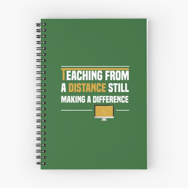 Item preview, Teaching from a Distance Still Making a Difference - Funny Teacher Tshirt designed and sold by Naufaal.