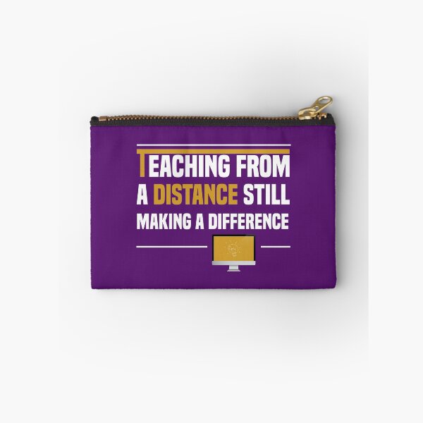 Item preview, Teaching from a Distance Still Making a Difference - Funny Teacher Tshirt designed and sold by Naufaal.