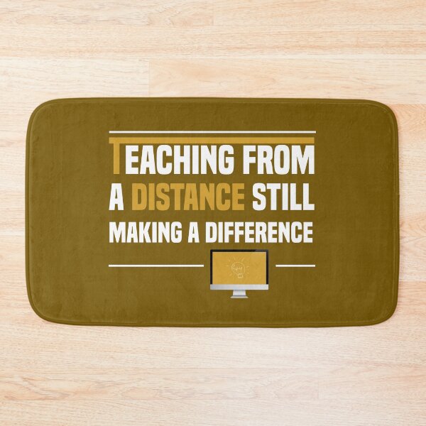Item preview, Teaching from a Distance Still Making a Difference - Funny Teacher Tshirt designed and sold by Naufaal.