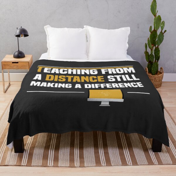 Item preview, Teaching from a Distance Still Making a Difference - Funny Teacher Tshirt designed and sold by Naufaal.