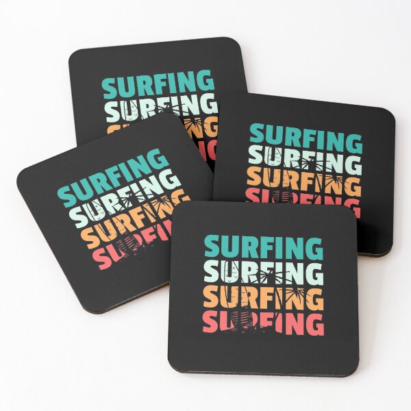 Item preview, Surfing Tropical Retro designed and sold by joabaj.