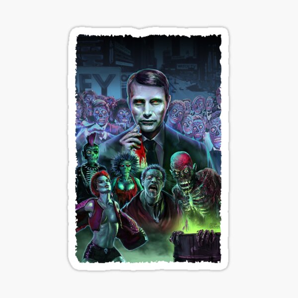 Hannibal Holocaust - They Live - Living Dead Sticker
