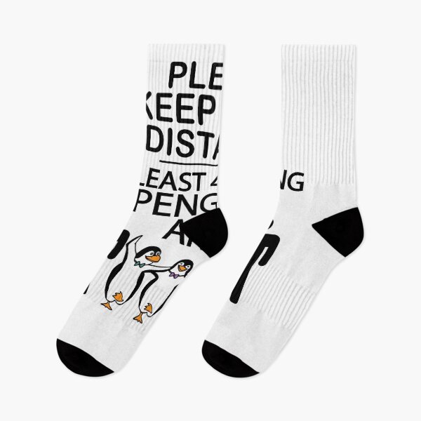 Item preview, Please Keep Your Distance At Least Four Dancing Penguins Apart designed and sold by yacine12353.