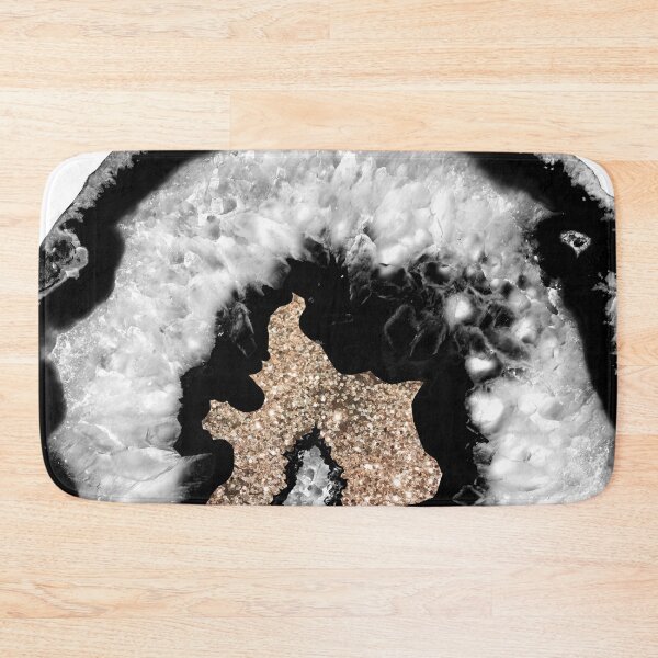 Item preview, Gray Black White Agate Glamor #6 (Photo of Glitter Only - Not Reflective) designed and sold by Anita's & Bella's Art.