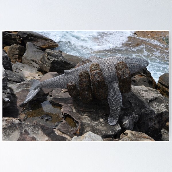 Item preview, Chain Mail Whale,Sculptures By Sea,Australia 2015 designed and sold by muz2142.