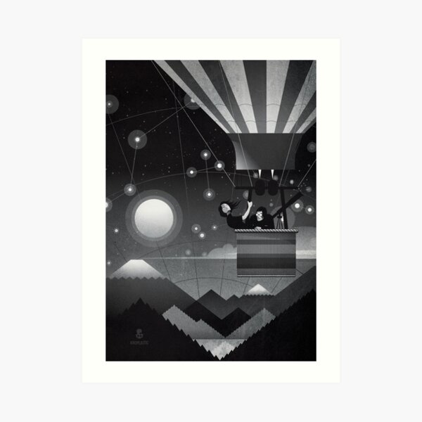 The globe Art Print