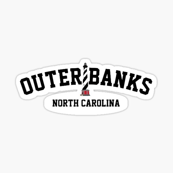"Outer Banks North Carolina" Sticker for Sale by FantasySkyArt Redbubble