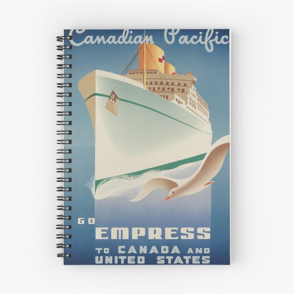 Artikelvorschau, Go Empress vintage travel poster entworfen und verkauft von stickart-marek.