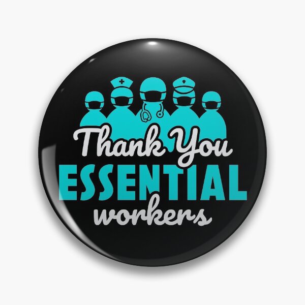 Item preview, Thank You Essential Workers designed and sold by ainecreative.