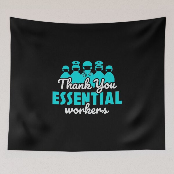 Item preview, Thank You Essential Workers designed and sold by ainecreative.