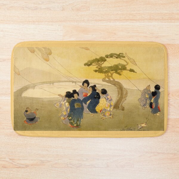 Item preview, Japanese Children Flying Kites - Bertha Lum - 1913 designed and sold by CrankyOldDude.
