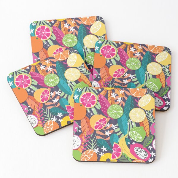 Item preview, Tropical fruit pattern 03 designed and sold by BlueLela.