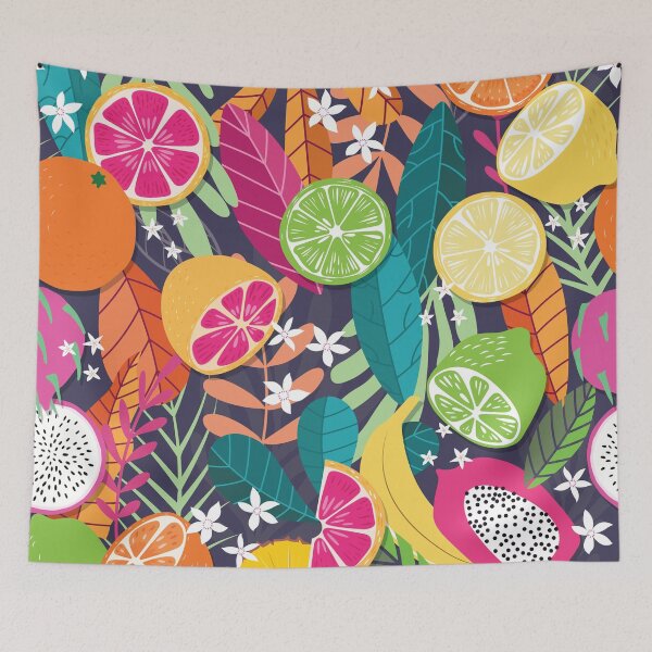 Item preview, Tropical fruit pattern 03 designed and sold by BlueLela.