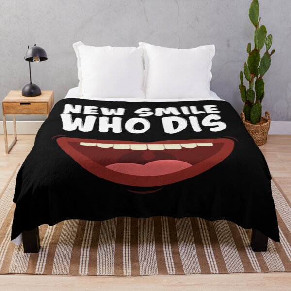 Item preview, New Smile Who Dis Braces Off Teeth Gift graphic designed and sold by jakehughes2015.