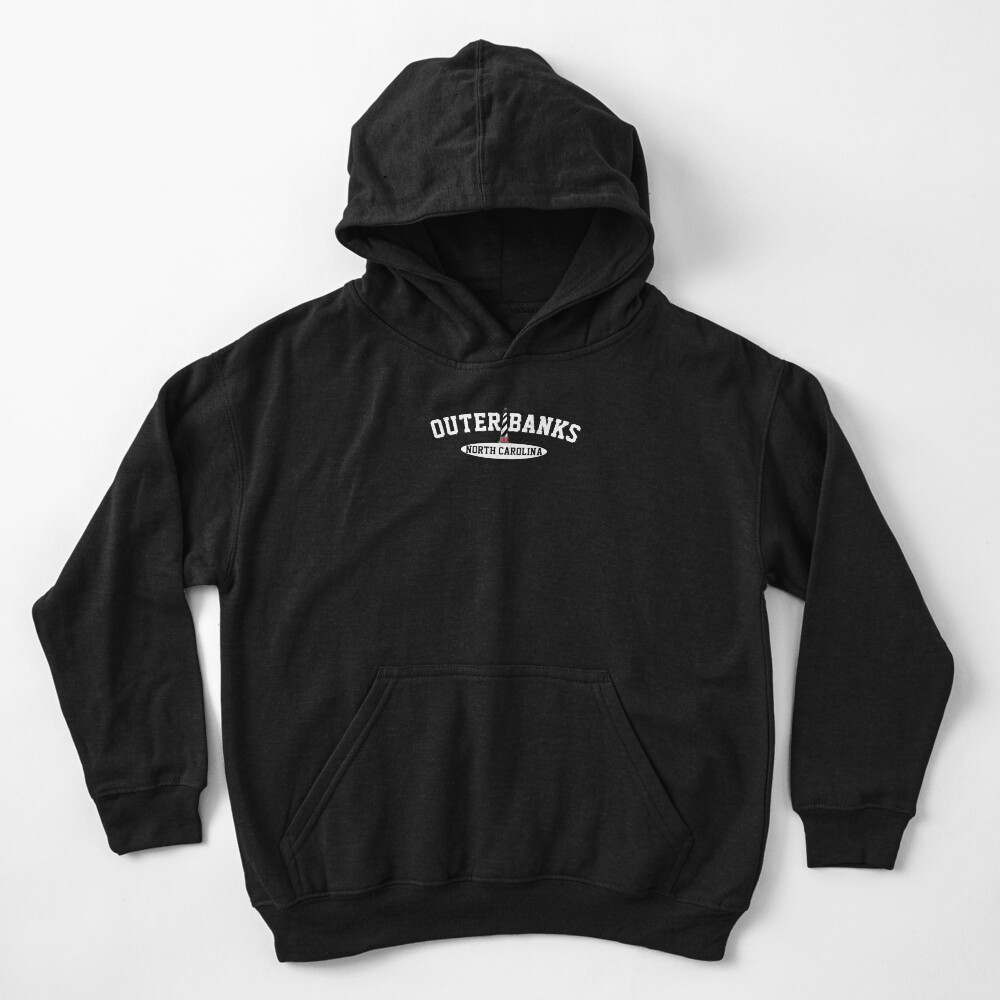 Outer Banks North Carolina Kids Pullover Hoodie