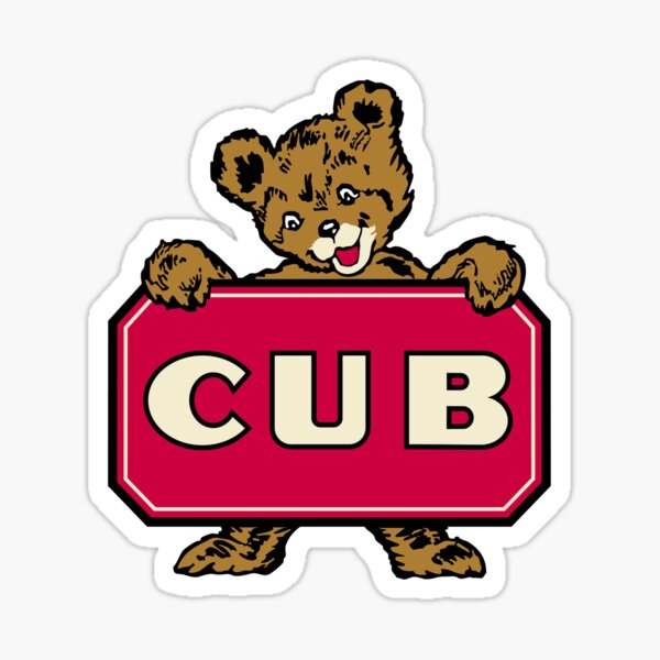 Classic CUB Bear Sticker
