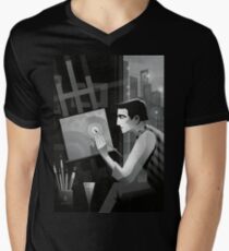 The artist Men's V-Neck T-Shirt