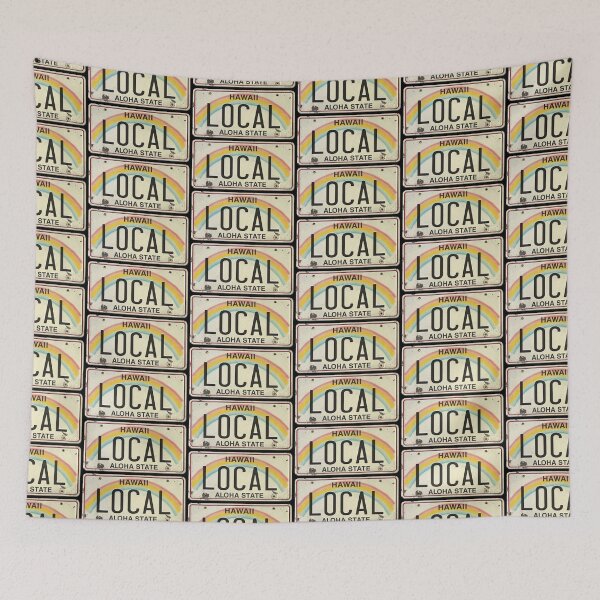 Item preview, Vintage Hawaii License Plate Local designed and sold by northshoresign.