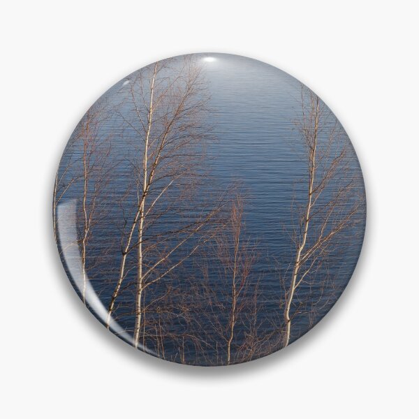 Item preview, Birches on a Cliff designed and sold by denis-romanov.