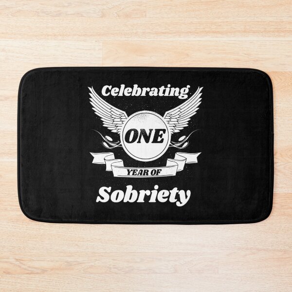 Item preview, Celebrating 1 Year of Sobriety Anniversary Soberversary design designed and sold by jakehughes2015.