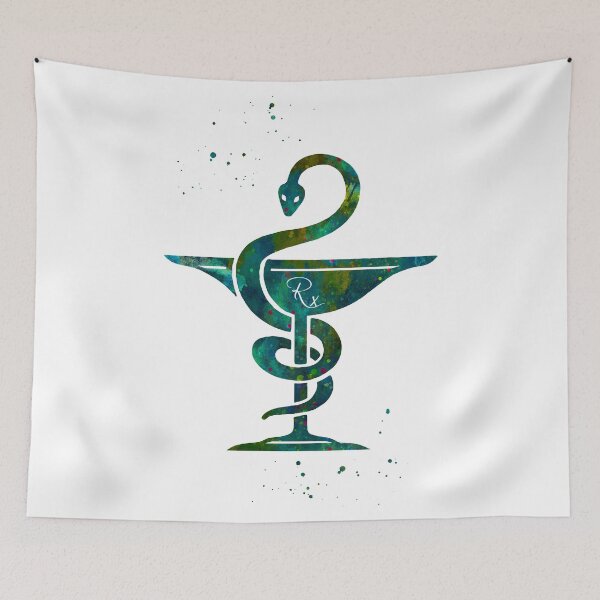 Item preview, Hygieia Pharmacy Symbol designed and sold by EvasDreams.
