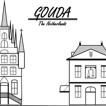 Artwork thumbnail, Gouda  by powerpointer