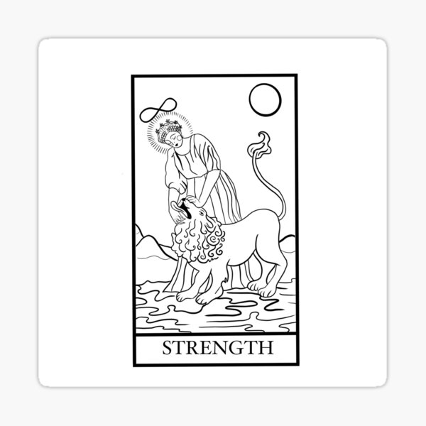 Strength Tarot Card Tattoos  Tattoofilter