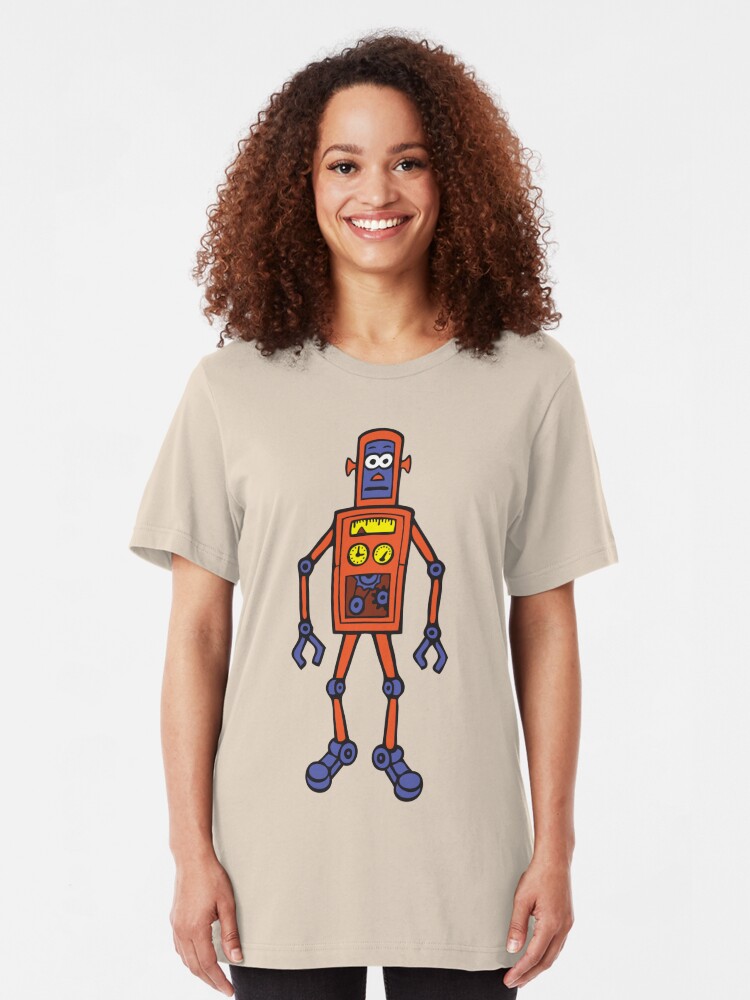 robot roll call shirt