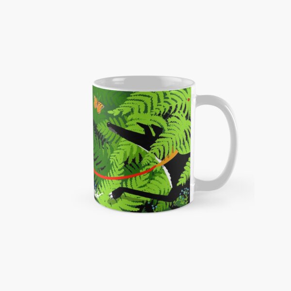 Hound among the ferns Classic Mug