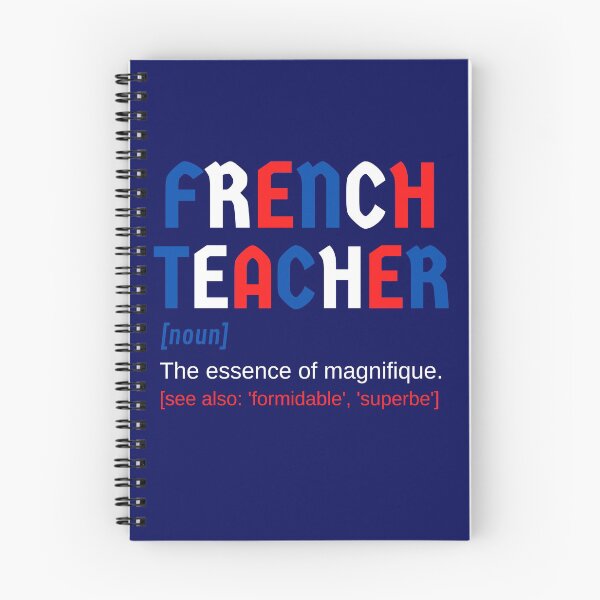 Item preview, French Teacher Noun Magnificent Magnifique designed and sold by Time4German.