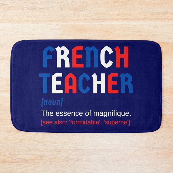 Item preview, French Teacher Noun Magnificent Magnifique designed and sold by Time4German.