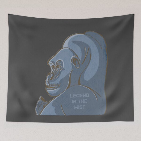 Item preview, Legend in the Mist, Gorilla cartoon. designed and sold by DebbieJoyArt.