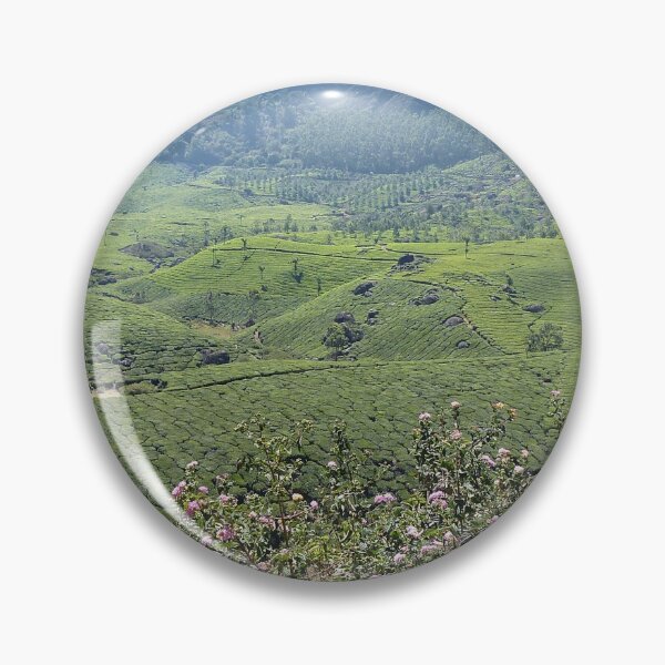 Item preview, Green Valley Tea Plantation Landscape, Kerala, India designed and sold by worldways.