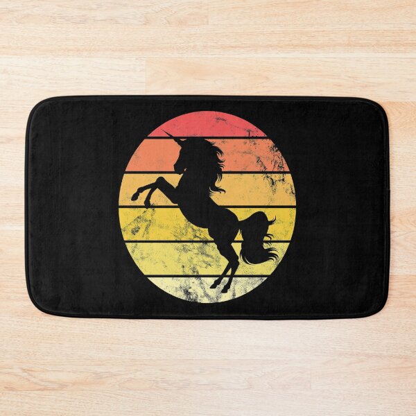 Item preview, Unicorn horse in vintage retro look gift designed and sold by Kuma518.