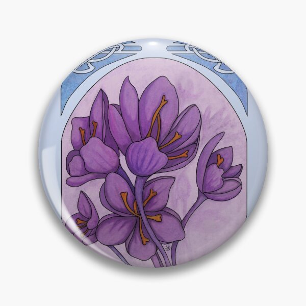 Item preview, Art nouveau. Saffron. designed and sold by Mari Anrua.
