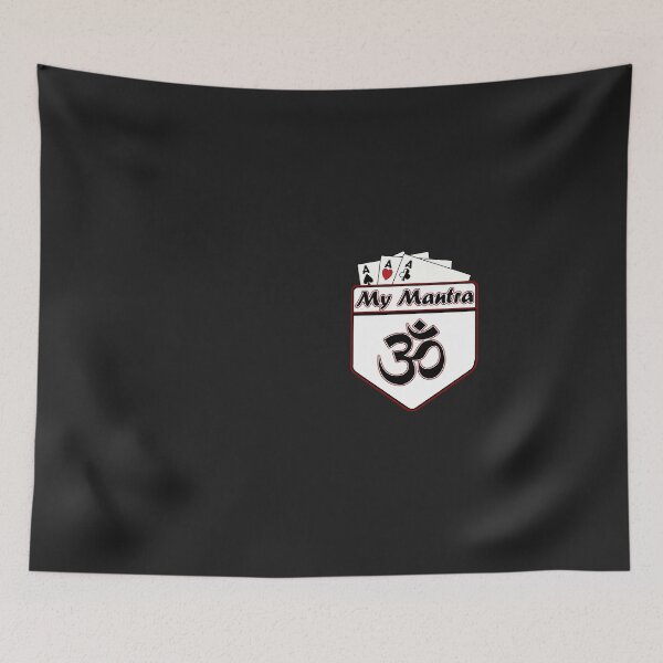 Item preview, Poker, ace in pocket with Om Mantra Buddha charact designed and sold by Kuma518.