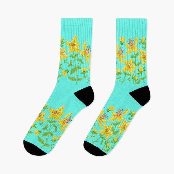 Item preview, St. John's Wort Flowers - Yellow Floral Artwork designed and sold by Thordur Sturluson.