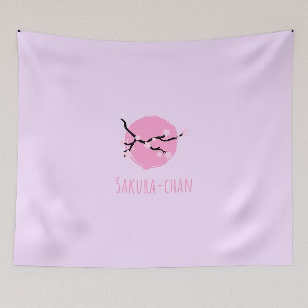 Item preview, Illustrated Sakura-chan Japanese Cherry Blossom designed and sold by javes93.