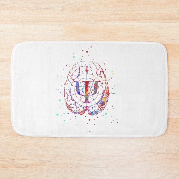 Item preview, Psychology symbol and brain designed and sold by Rosaliartbook.