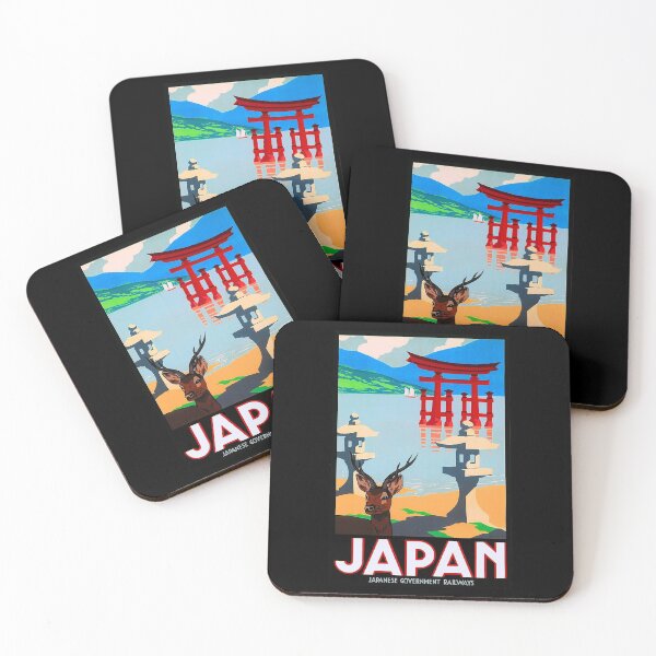 Item preview, Japan Vintage Travel poster! designed and sold by DoodleDashCollective.