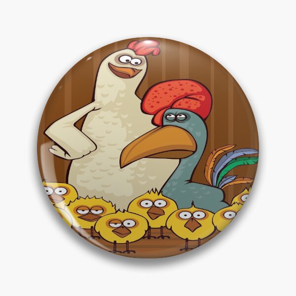 Item preview, Funny Chicken Family designed and sold by CosteO.