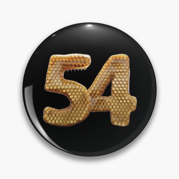 Item preview, 54 Number 3d Honey Numbers Font designed and sold by HelloFromAja.