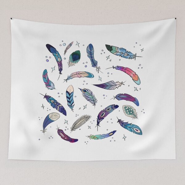 Item preview, Boho feathers designed and sold by TigerLilyArt.