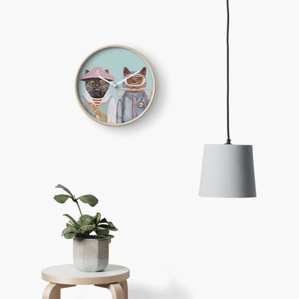 Item preview, Clock designed and sold by AnimalCrew.