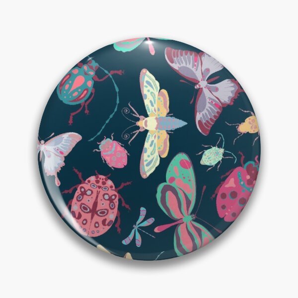 Item preview, Bugs and insects repeat pattern designed and sold by Chelsea Swan.