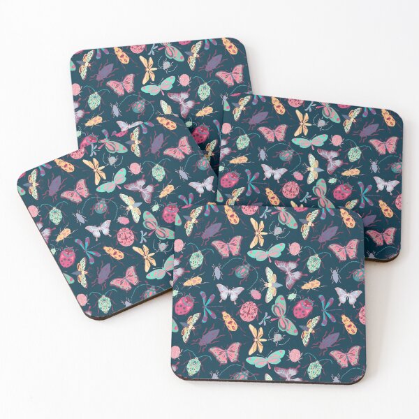 Item preview, Bugs and insects repeat pattern designed and sold by Chelsea Swan.