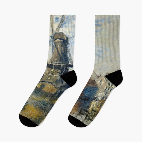 Item preview, Claude Monet - The Windmill on the Onbekende Gracht, Amsterdam designed and sold by Impressionist Masters.