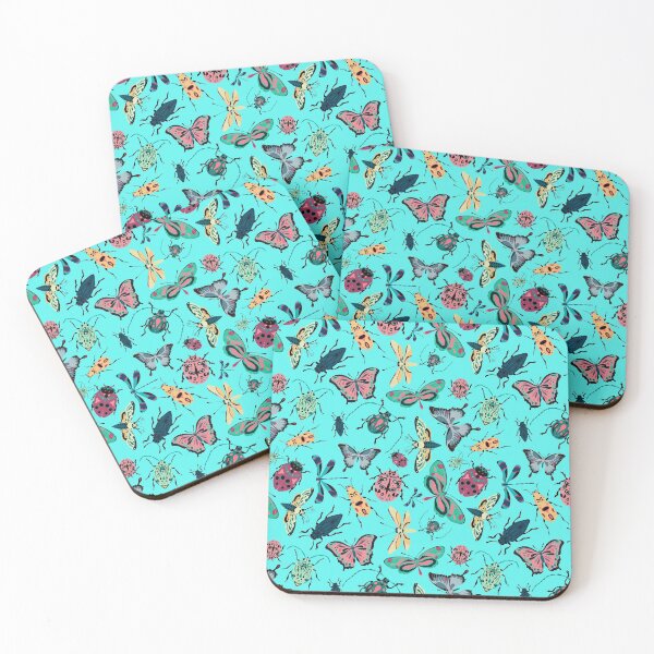 Item preview, Insects and bugs pattern designed and sold by Chelsea Swan.