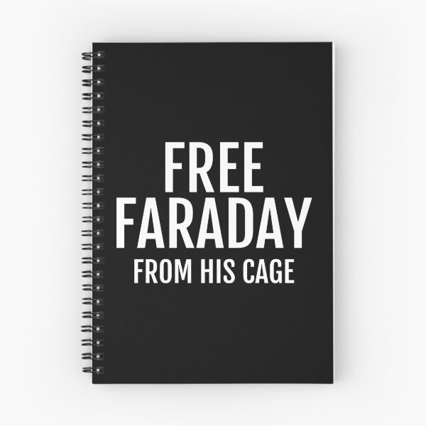 Item preview, Free Faraday From His Cage Funny Electrical Engineer product designed and sold by jakehughes2015.