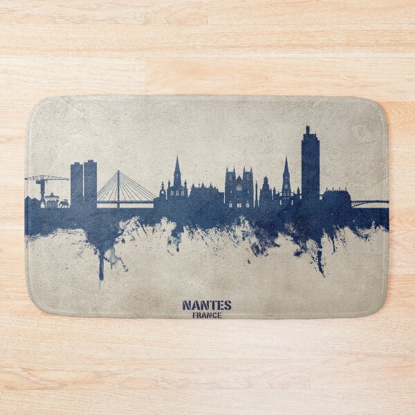 Item preview, Nantes France Skyline designed and sold by ArtPrints.
